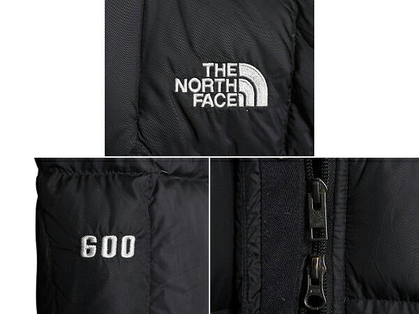 US企画 ノースフェイス ロング ダウン コート レディース XS / The North Face アウトドア パーカー ジャケット キルティング 600フィル 黒