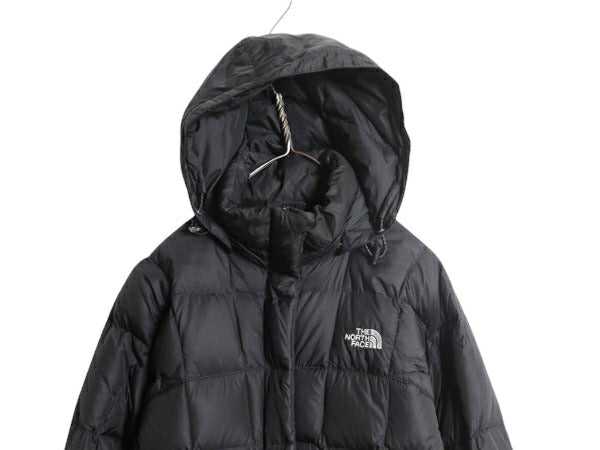 US企画 ノースフェイス ロング ダウン コート レディース XS / The North Face アウトドア パーカー ジャケット キルティング 600フィル 黒