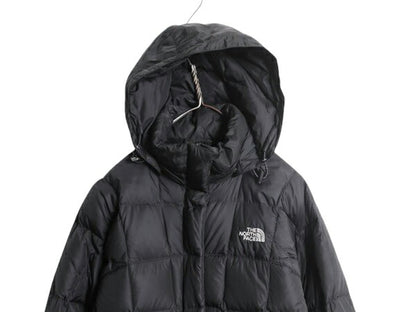 US企画 ノースフェイス ロング ダウン コート レディース XS / The North Face アウトドア パーカー ジャケット キルティング 600フィル 黒