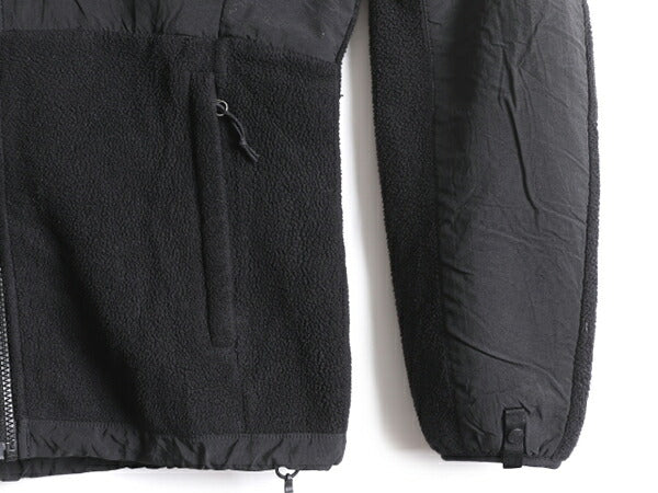 ノースフェイス フード付き デナリ ジャケット レディース M The North Face Denali フリース パーカー ジャンパー アウトドア ブルゾン 黒