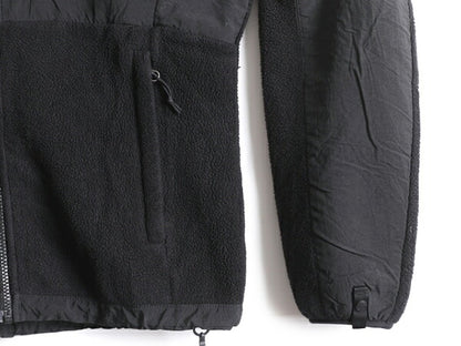 ノースフェイス フード付き デナリ ジャケット レディース M The North Face Denali フリース パーカー ジャンパー アウトドア ブルゾン 黒