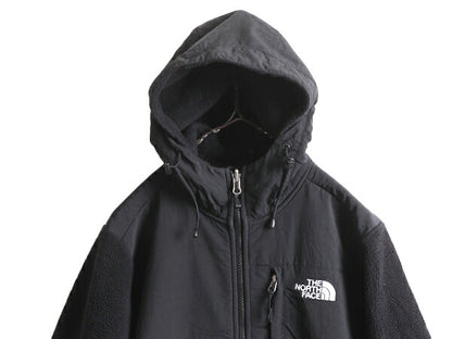 ノースフェイス フード付き デナリ ジャケット レディース M The North Face Denali フリース パーカー ジャンパー アウトドア ブルゾン 黒