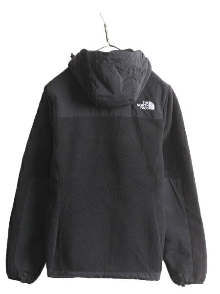ノースフェイス フード付き デナリ ジャケット レディース S The North Face Denali フリース パーカー ジャンパー アウトドア ブルゾン 黒