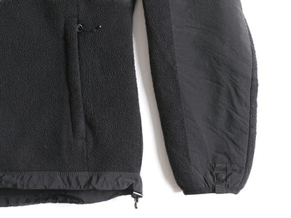 ノースフェイス フード付き デナリ ジャケット レディース S The North Face Denali フリース パーカー ジャンパー アウトドア ブルゾン 黒