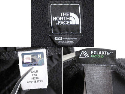 ノースフェイス フード付き デナリ ジャケット レディース M The North Face Denali フリース パーカー ジャンパー ブルゾン アウトドア 黒