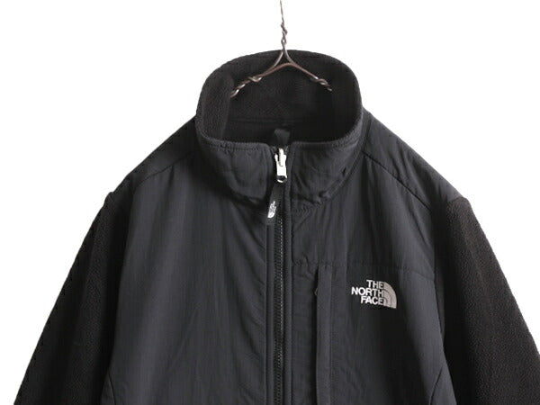 ノースフェイス デナリ ジャケット レディース M / The North Face DENALI アウトドア フリース ナイロン ブルゾン ブラック ジャンパー 黒
