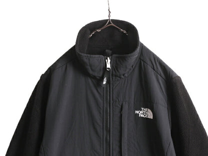ノースフェイス デナリ ジャケット レディース M / The North Face DENALI アウトドア フリース ナイロン ブルゾン ブラック ジャンパー 黒