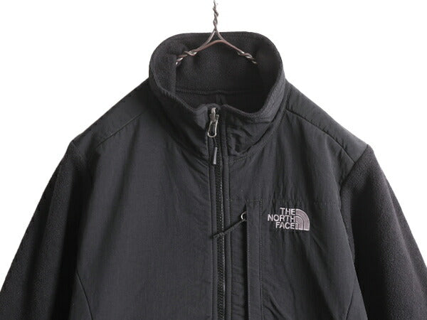 ノースフェイス デナリ ジャケット レディース S / The North Face DENALI アウトドア フリース ナイロン ブルゾン ブラック ジャンパー 黒