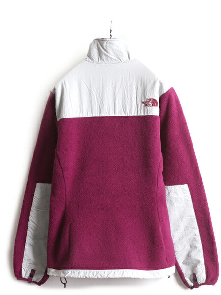 ノースフェイス デナリ ジャケット レディース M 古着 The North Face DENALI アウトドア フリース ナイロン ブルゾン ジャンパー 2トーン