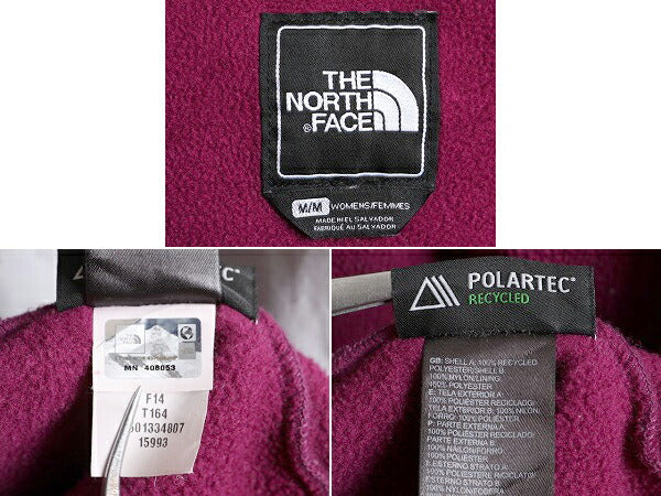 ノースフェイス デナリ ジャケット レディース M 古着 The North Face DENALI アウトドア フリース ナイロン ブルゾン ジャンパー 2トーン