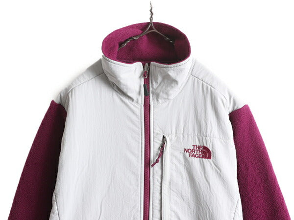 ノースフェイス デナリ ジャケット レディース M 古着 The North Face DENALI アウトドア フリース ナイロン ブルゾン ジャンパー 2トーン