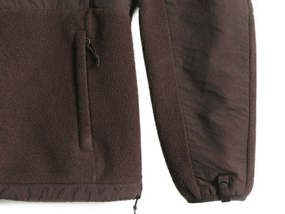 ノースフェイス フード付き デナリ ジャケット レディース S The North Face Denali フリース パーカー ジャンパー アウトドア ブルゾン 茶