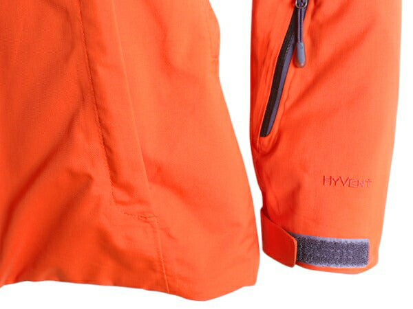 ノースフェイス HYVENT 中綿 ナイロン マウンテンパーカー ジャケット レディース M / 古着 The North Face マンパ ハイネック ジャンパー