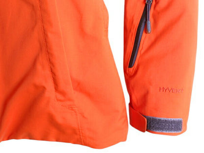 ノースフェイス HYVENT 中綿 ナイロン マウンテンパーカー ジャケット レディース M / 古着 The North Face マンパ ハイネック ジャンパー