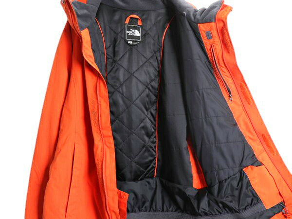 ノースフェイス HYVENT 中綿 ナイロン マウンテンパーカー ジャケット レディース M / 古着 The North Face マンパ ハイネック ジャンパー