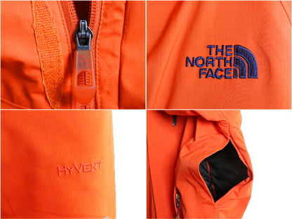ノースフェイス HYVENT 中綿 ナイロン マウンテンパーカー ジャケット レディース M / 古着 The North Face マンパ ハイネック ジャンパー