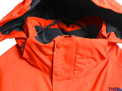 ノースフェイス HYVENT 中綿 ナイロン マウンテンパーカー ジャケット レディース M / 古着 The North Face マンパ ハイネック ジャンパー