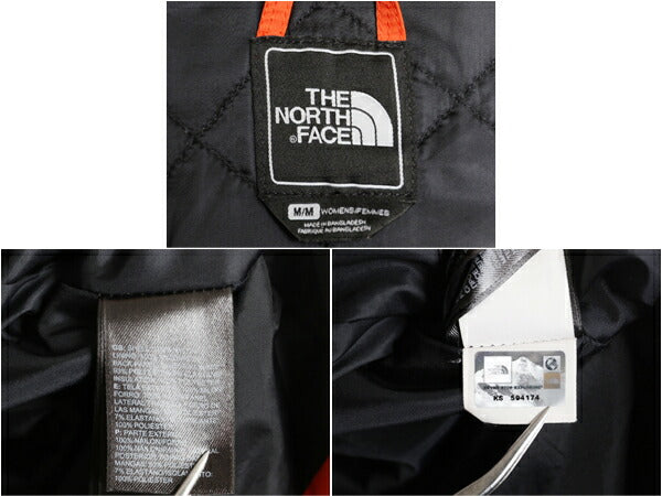 ノースフェイス HYVENT 中綿 ナイロン マウンテンパーカー ジャケット レディース M / 古着 The North Face マンパ ハイネック ジャンパー