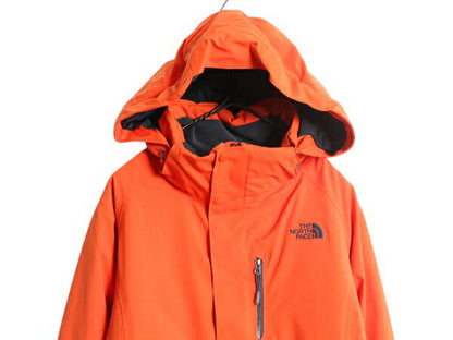 ノースフェイス HYVENT 中綿 ナイロン マウンテンパーカー ジャケット レディース M / 古着 The North Face マンパ ハイネック ジャンパー
