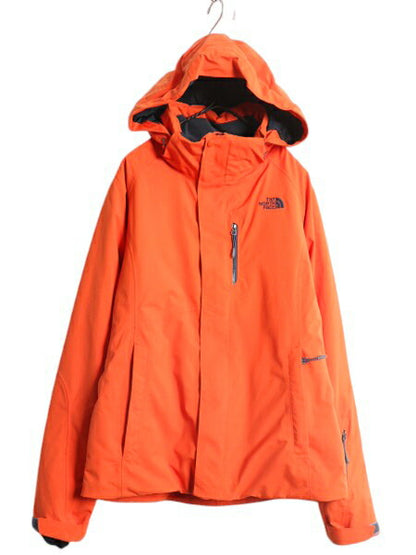 ノースフェイス HYVENT 中綿 ナイロン マウンテンパーカー ジャケット レディース M / 古着 The North Face マンパ ハイネック ジャンパー