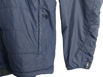 ノースフェイス 中綿 ナイロン ジャケット メンズ XL 古着 The North Face フルジップ ブルゾン アウトドア プリマロフト 大きいサイズ 紺