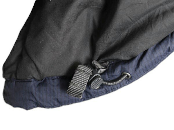 ノースフェイス 中綿 ナイロン ジャケット メンズ XL 古着 The North Face フルジップ ブルゾン アウトドア プリマロフト 大きいサイズ 紺