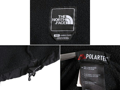 ノースフェイス デナリ ジャケット レディース S / The North Face DENALI アウトドア フリース ナイロン ブルゾン ブラック ジャンパー 黒