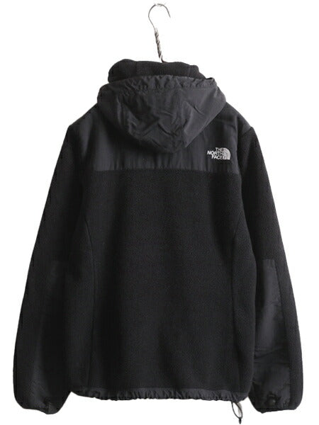 ノースフェイス フード付き デナリ ジャケット レディース M The North Face Denali フリース パーカー ジャンパー アウトドア ブルゾン 黒