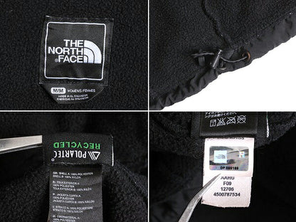 ノースフェイス フード付き デナリ ジャケット レディース M The North Face Denali フリース パーカー ジャンパー アウトドア ブルゾン 黒