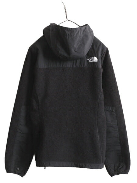 ノースフェイス フード付き デナリ ジャケット レディース S The North Face Denali フリース パーカー ジャンパー アウトドア ブルゾン 黒