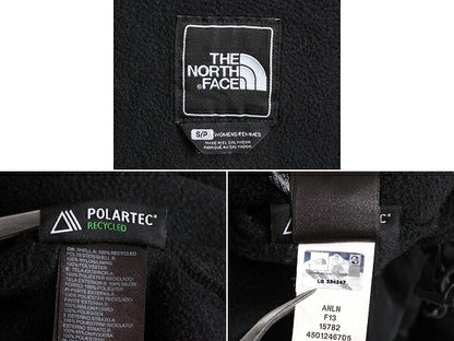 ノースフェイス フード付き デナリ ジャケット レディース S The North Face Denali フリース パーカー ジャンパー アウトドア ブルゾン 黒