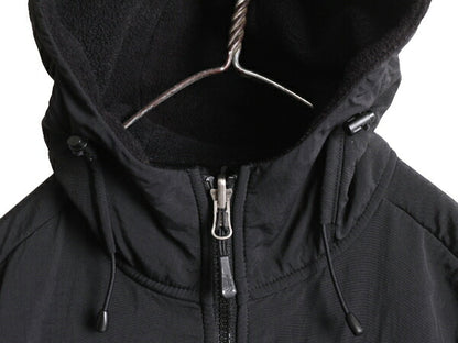 ノースフェイス フード付き デナリ ジャケット レディース S The North Face Denali フリース パーカー ジャンパー アウトドア ブルゾン 黒