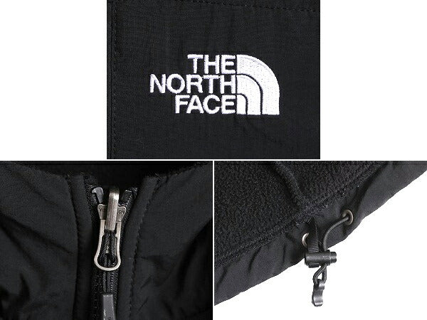 ノースフェイス フード付き デナリ ジャケット レディース S The North Face Denali フリース パーカー ジャンパー アウトドア ブルゾン 黒
