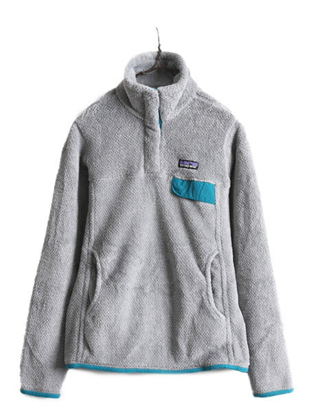 17年製 パタゴニア リツール スナップT プルオーバー ジャケット レディース S / 古着 Patagonia フリース アウトドア ブルゾン ハイネック
