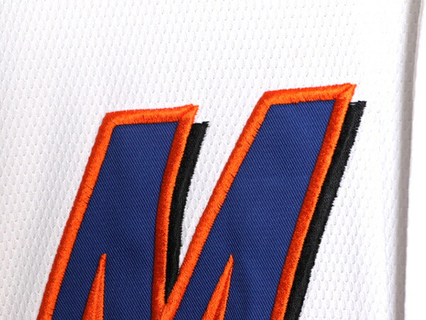 MLB オフィシャル Majestic メッツ ベースボール シャツ メンズ XL 程/ 古着 ユニフォーム ゲームシャツ メジャーリーグ 半袖シャツ 重ね着