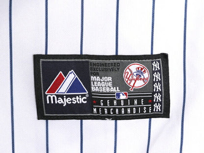 MLB オフィシャル Majestic ヤンキース ベースボール シャツ メンズ XL / ユニフォーム ゲームシャツ メジャーリーグ 半袖シャツ 大リーグ