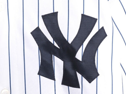 MLB オフィシャル Majestic ヤンキース ベースボール シャツ メンズ XL / ユニフォーム ゲームシャツ メジャーリーグ 半袖シャツ 大リーグ