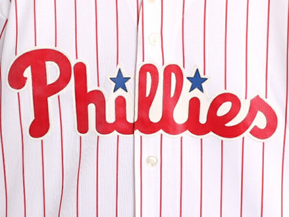 USA製 MLB オフィシャル Majestic フィリーズ ベースボール シャツ メンズ XXL / ユニフォーム ゲームシャツ メジャーリーグ 大リーグ 限定