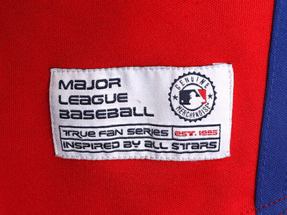 MLB オフィシャル TRUE FAN フィリーズ ベースボール シャツ メンズ XL / 古着 ゲームシャツ ユニフォーム メジャーリーグ 半袖シャツ 野球