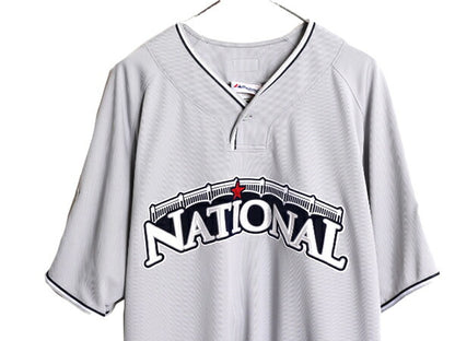 USA製 MLB オフィシャル Majestic オールスターゲーム 半袖 ベースボール シャツ メンズ XL / ゲームシャツ 半袖シャツ ユニフォーム 限定