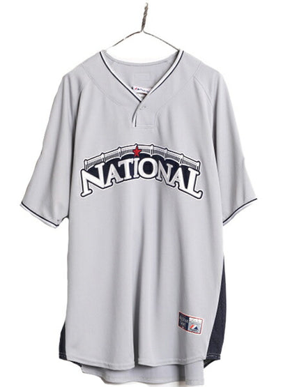 USA製 MLB オフィシャル Majestic オールスターゲーム 半袖 ベースボール シャツ メンズ XL / ゲームシャツ 半袖シャツ ユニフォーム 限定