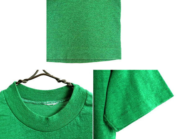 70s 80s ビンテージ ■ キャラクター 染み込み プリント 半袖 Tシャツ ( メンズ XS レディース S 程)古着 70年代 80年代 ビンテージ キャラ