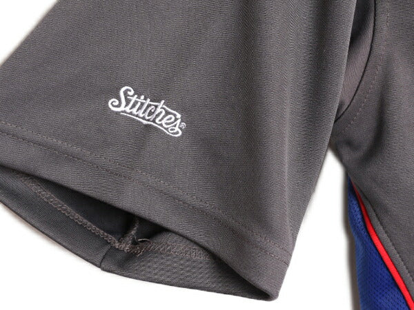 MLB オフィシャル Stitches カブス ベースボール シャツ メンズ XL 程/ 古着 ゲームシャツ ユニフォーム メジャーリーグ 半袖シャツ 重ね着