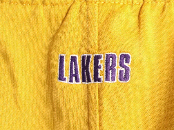 NBA オフィシャル ナイキ レイカーズ ショートパンツ メンズ L / 古着 NIKE ユニフォーム バスケ 短パン ショーツ 半パン 2トーン コットン