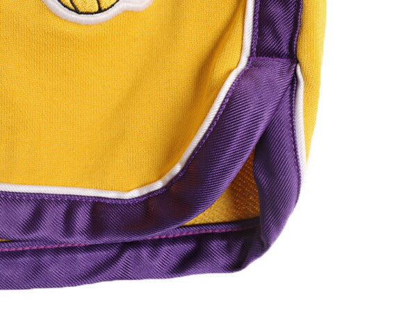 NBA オフィシャル ナイキ レイカーズ ショートパンツ メンズ L / 古着 NIKE ユニフォーム バスケ 短パン ショーツ 半パン 2トーン コットン