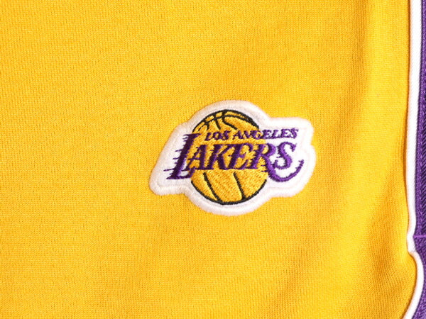 NBA オフィシャル ナイキ レイカーズ ショートパンツ メンズ L / 古着 NIKE ユニフォーム バスケ 短パン ショーツ 半パン 2トーン コットン