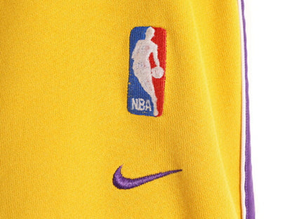 NBA オフィシャル ナイキ レイカーズ ショートパンツ メンズ L / 古着 NIKE ユニフォーム バスケ 短パン ショーツ 半パン 2トーン コットン