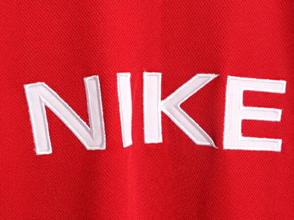 ナイキ フルジップ 半袖 ウォームアップ ジャケット メンズ L / NIKE バスケ ジャージ スウッシュ スポーツ ワンポイント ロゴ刺繍 2トーン