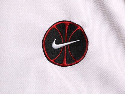 ナイキ フルジップ 半袖 ウォームアップ ジャケット メンズ L / NIKE バスケ ジャージ スウッシュ スポーツ ワンポイント ロゴ刺繍 2トーン