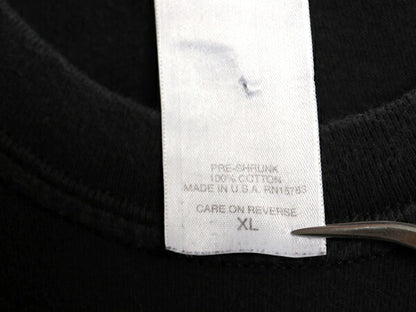 00s USA製 ハーレー ダビッドソン 両面 プリント 半袖 Tシャツ メンズ XL / オールド オフィシャル 星条旗 バイク ヘビーウェイト ブラック